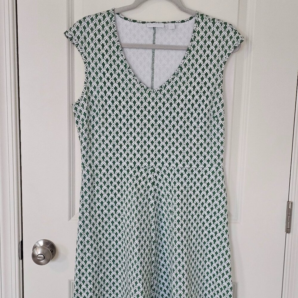 New York and Company A-Line Fit and Flare Dress Womens Size Large